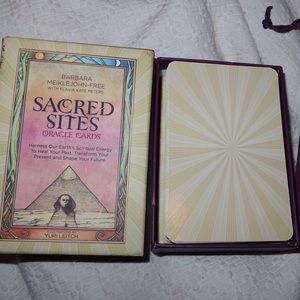 Sacred sites oracle cards